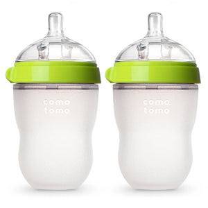 Comotomo Natural Feel Baby Bottle Double Green 250ml