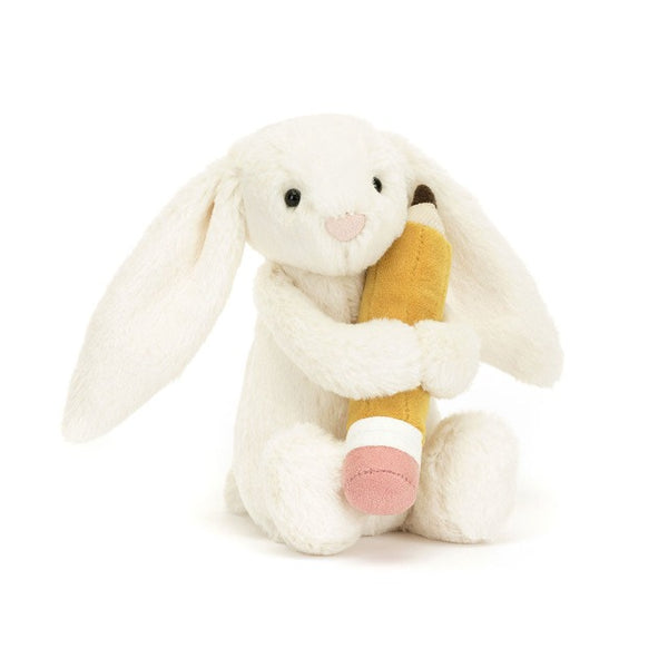 Jellycat Bashful Bunny With Pencil – Babyland