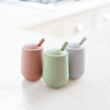 EZPZ MINI CUP + STRAW TRAINING SYSTEM - SAGE