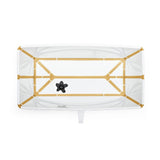 Stokke Flexi Bath with Heat-Sensitive Plug - White/Yellow