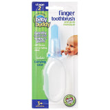 Baby Buddy Silicone Finger Toothbrush with Case - Blue