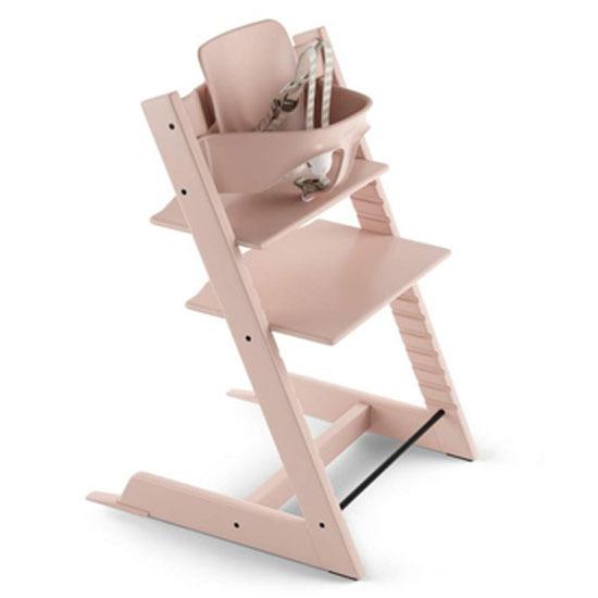 STOKKE TRIPP TRAPP No.6 ベビーセット ピンク Stokke Tripp Trapp Highchair with Babyset & Harness Serene