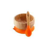 Avanchy Bamboo Suction Baby Bowl + Spoon