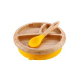 Avanchy Bamboo Suction Baby Plate + Spoon