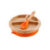 Avanchy Bamboo Suction Baby Plate + Spoon