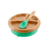 Avanchy Bamboo Suction Baby Plate + Spoon