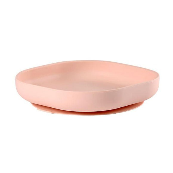 Beaba Silicone Suction Plate in Blush