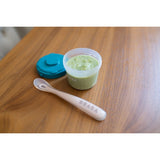 Beaba 1st Stage Silicone Spoon - Set of 4 - Neon