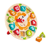 Hape Chunky Clock Puzzle Toy