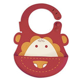 Marcus & Marcus Marcus the Lion Adjustable Silicone Baby Bib