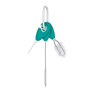 OXO Straw and Sippy Cup Cleaning Brush Set in Teal