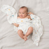 Aden+Anais Silky Soft Swaddles Stargaze 3-Pack