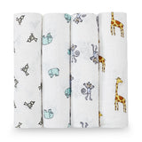 Aden+Anais jungle jam 4-packclassic swaddles