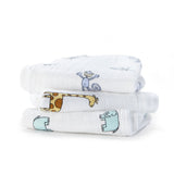 Aden+Anais 3-Pack Muslin Washcloths in Jungle Jam