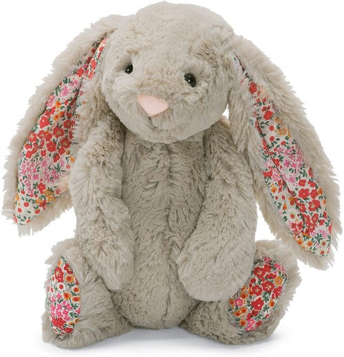 Jellycat Blossom Posy Bunny Medium (Beige) Brown