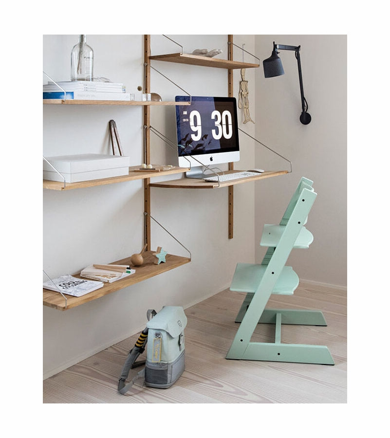 stokke tripp trapp aqua blue Stokke Tripp Trapp Chair in Soft Mint – Babyland